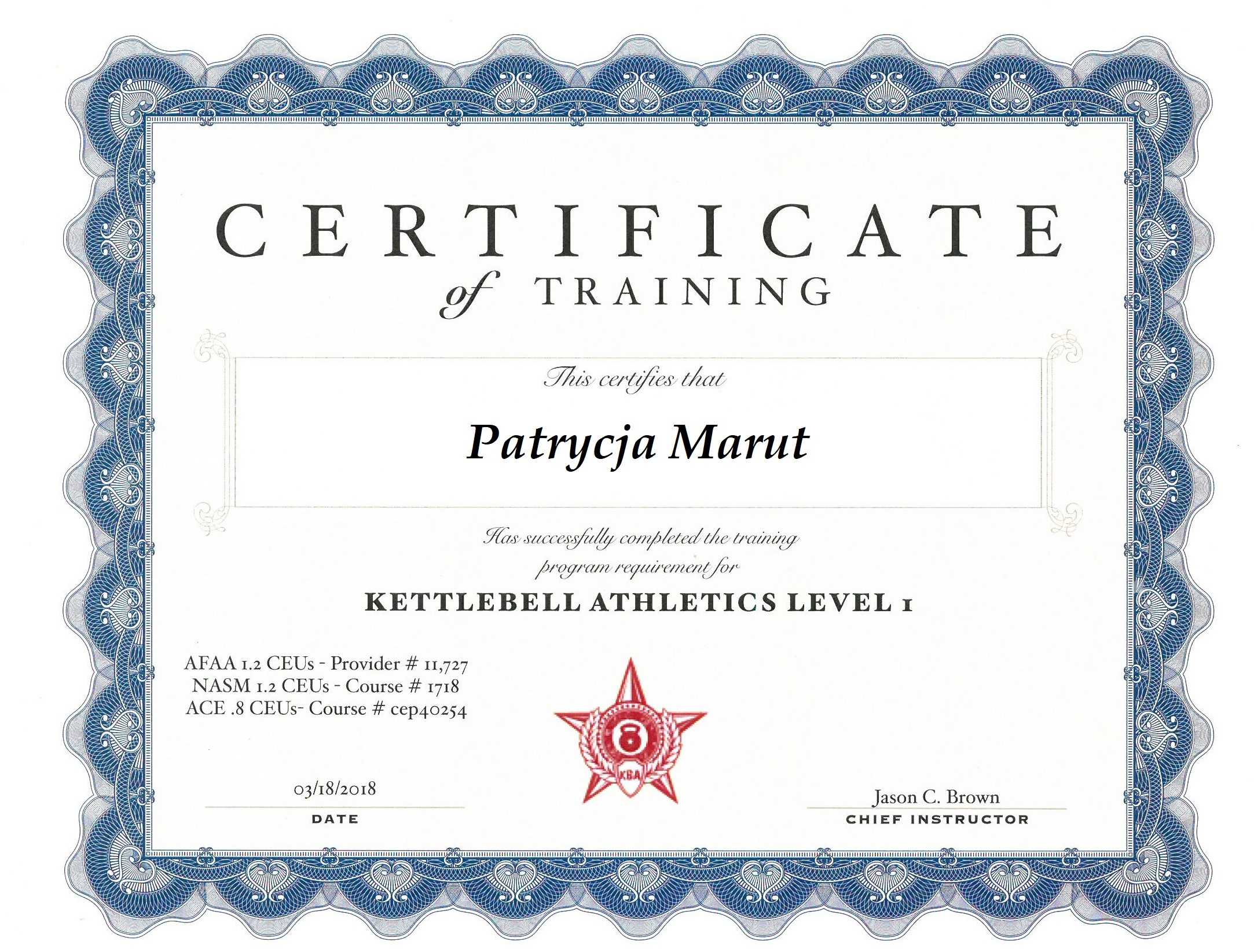 Kettlebell Athletics level 1